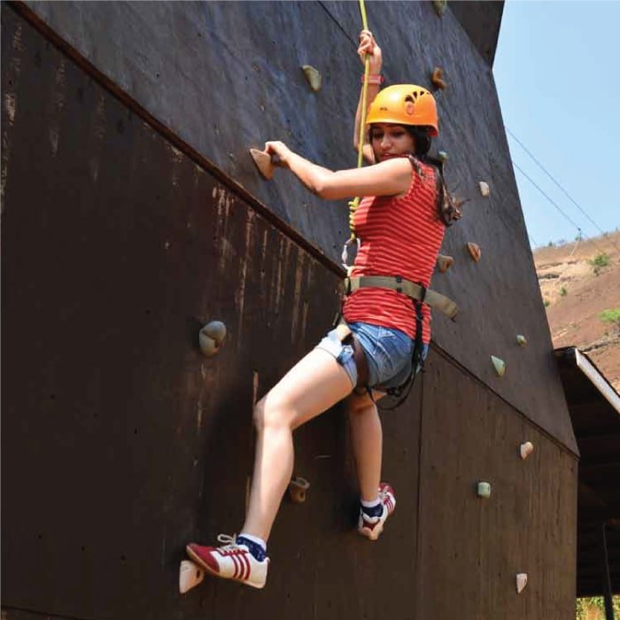 Artificial rock climbing