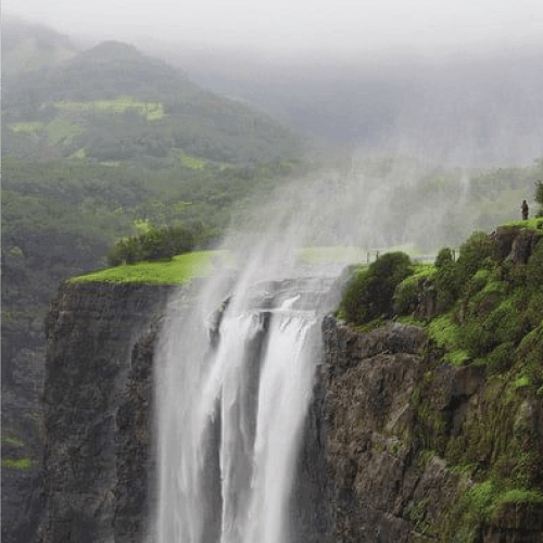 Reverse waterfall