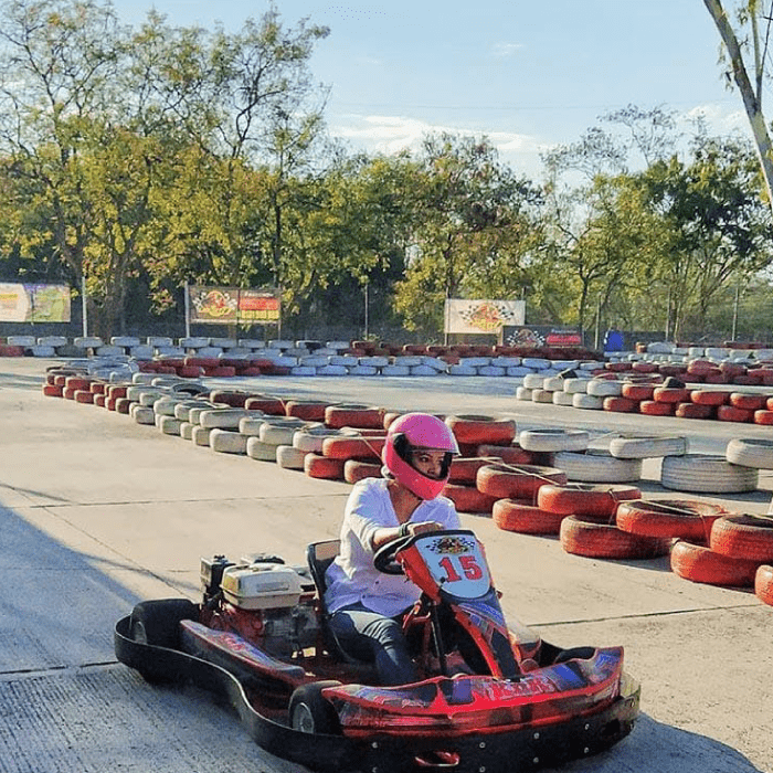 Govinda Resorts go karting